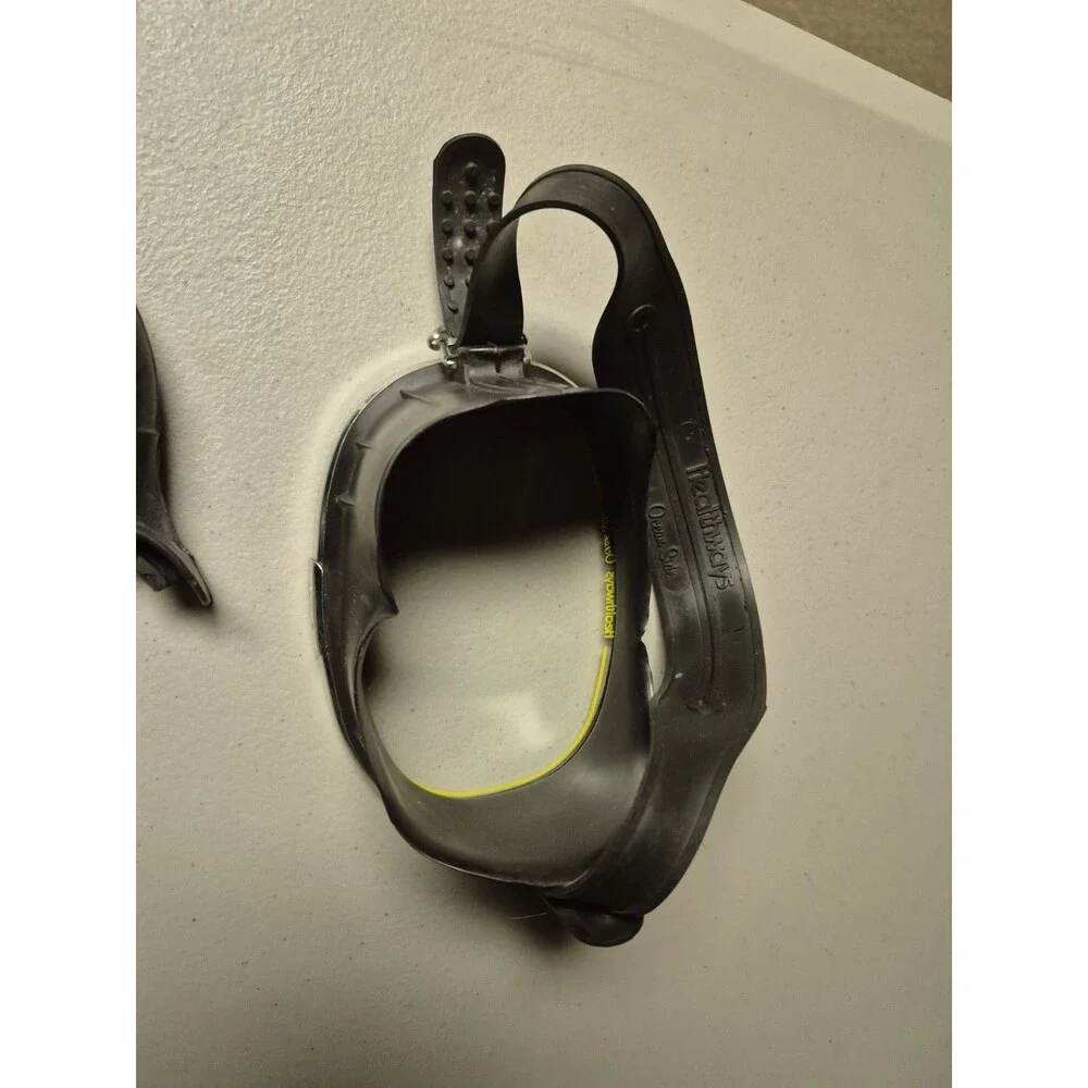 Vtg Healthways Scuba Diving Mask And Snorkle Tempered Glass Ocean Side Dive Gear